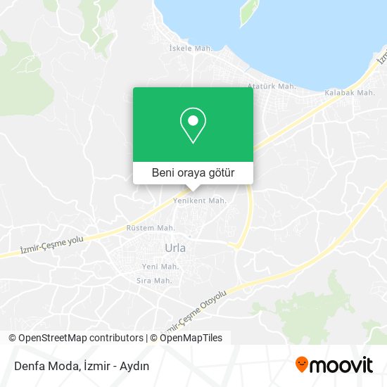 Denfa Moda harita