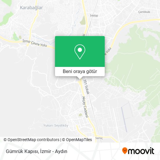 Gümrük Kapısı harita