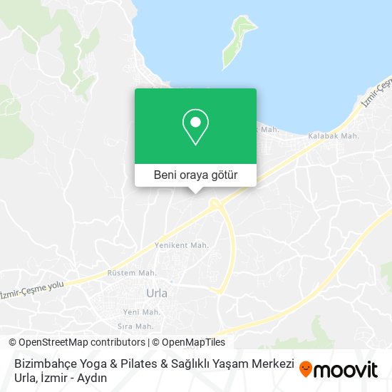 Bizimbahçe Yoga & Pilates & Sağlıklı Yaşam Merkezi Urla harita