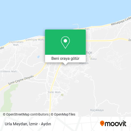 Urla Meydan harita