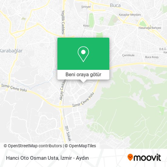 Hanci Oto Osman Usta harita