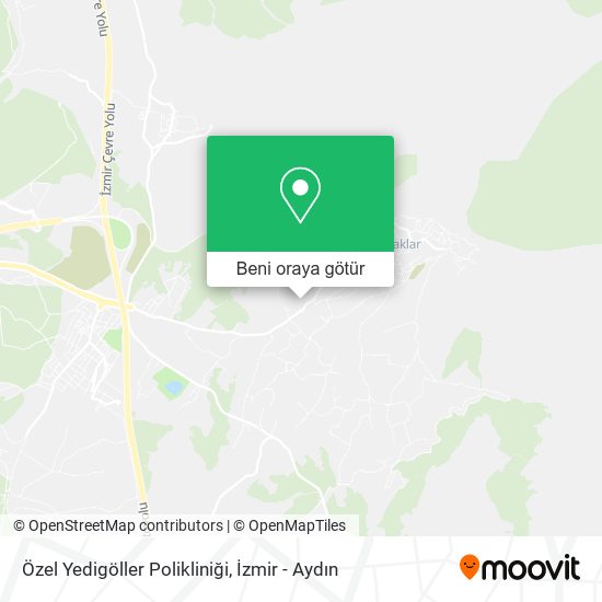 Özel Yedigöller Polikliniği harita