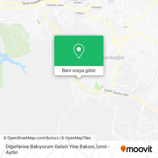 Diğerlerine Bakıyorum Gelsin Yine Baksın harita