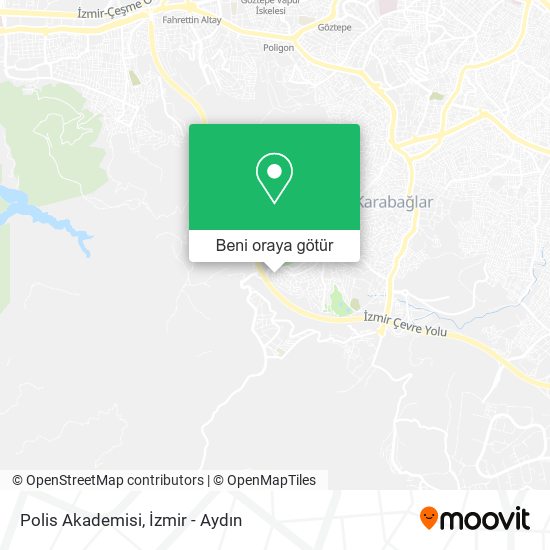 Polis Akademisi harita