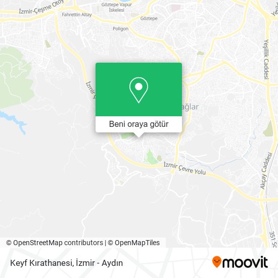 Keyf Kırathanesi harita