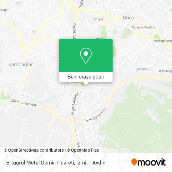 Ertuğrul Metal Demir Ticareti harita