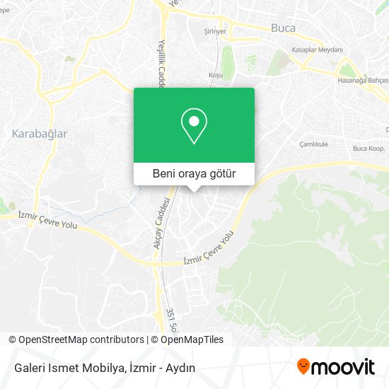 Galeri Ismet Mobilya harita