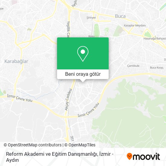 Reform Akademi ve Eğitim Danışmanlığı harita