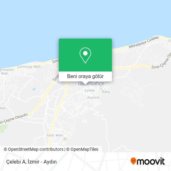 Çelebi A harita