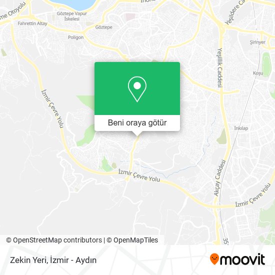 Zekin Yeri harita