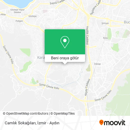 Camlık Sokağıları harita