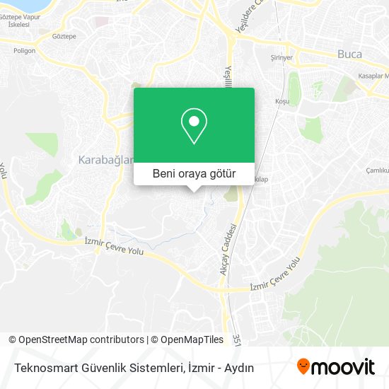 Teknosmart Güvenlik Sistemleri harita