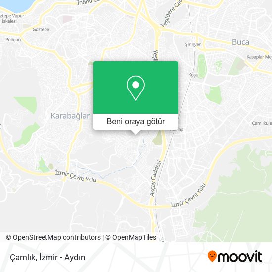 Çamlık harita