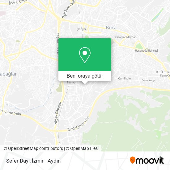 Sefer Dayı harita