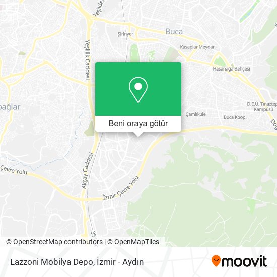 Lazzoni Mobilya Depo harita