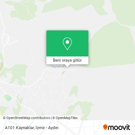 A101 Kaynaklar harita