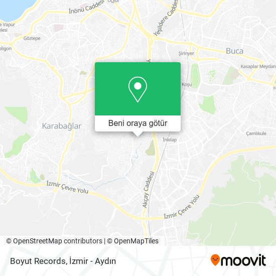 Boyut Records harita