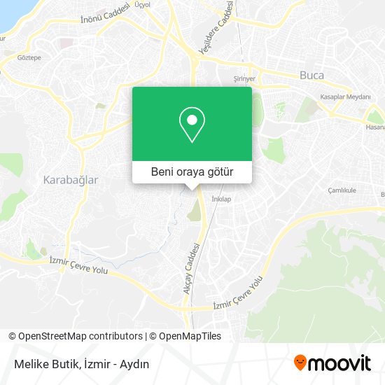 Melike Butik harita