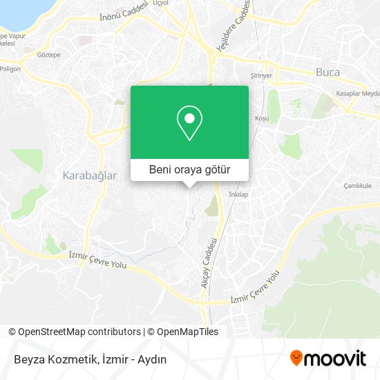 Beyza Kozmetik harita