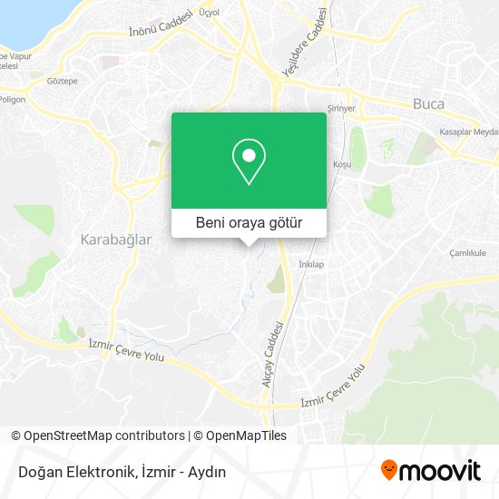 Doğan Elektronik harita