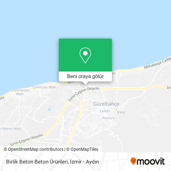 Birlik Beton Beton Ürünleri harita