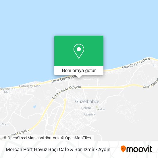 Mercan Port Havuz Başı Cafe & Bar harita