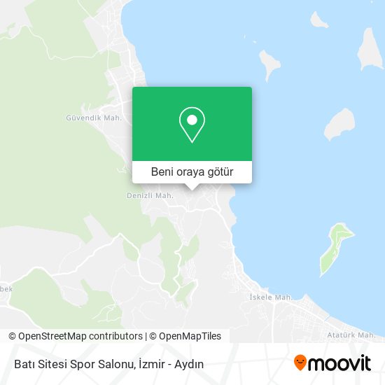 Batı Sitesi Spor Salonu harita