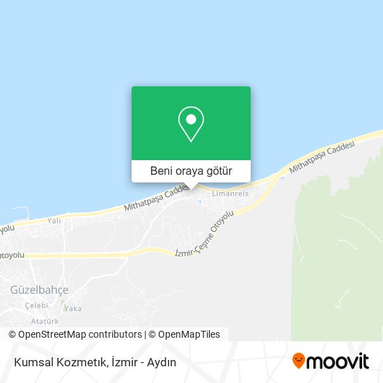 Kumsal Kozmetık harita