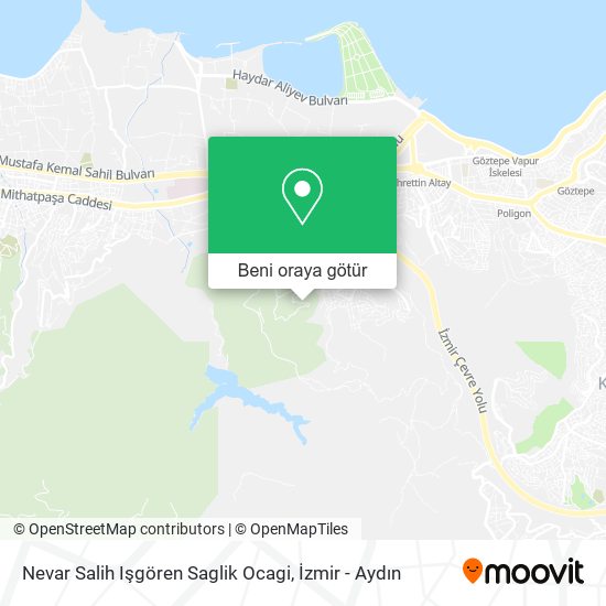 Nevar Salih Işgören Saglik Ocagi harita