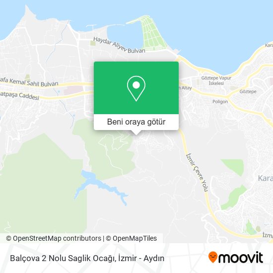 Balçova 2 Nolu Saglik Ocağı harita