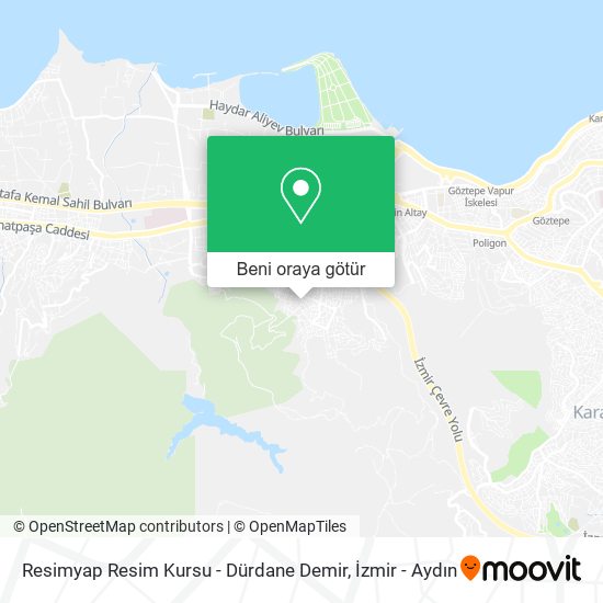 Resimyap Resim Kursu - Dürdane Demir harita