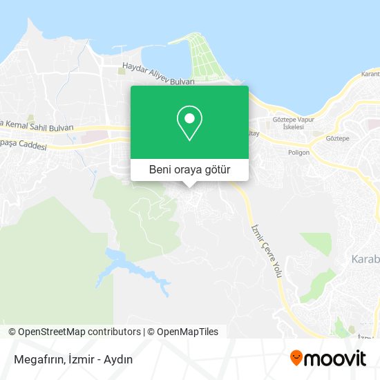 Megafırın harita