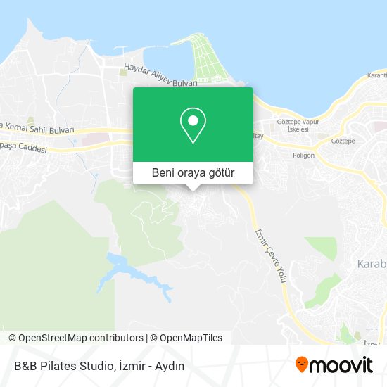 B&B Pilates Studio harita