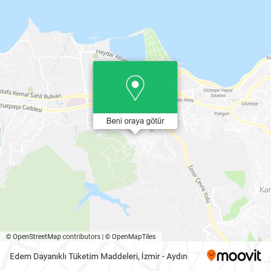 Edem Dayanıklı Tüketim Maddeleri harita