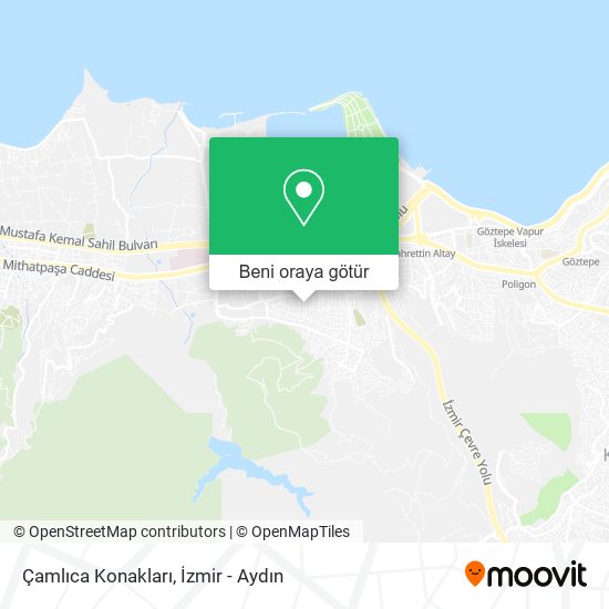 Çamlıca Konakları harita