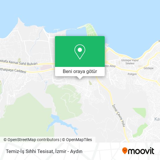 Temiz-İş Sıhhi Tesisat harita