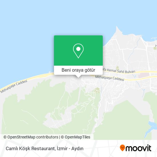 Camlı Köşk Restaurant harita