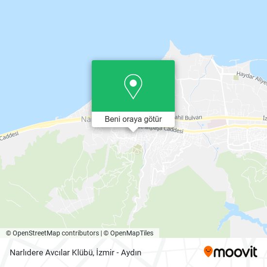 Narlıdere Avcılar Klübü harita