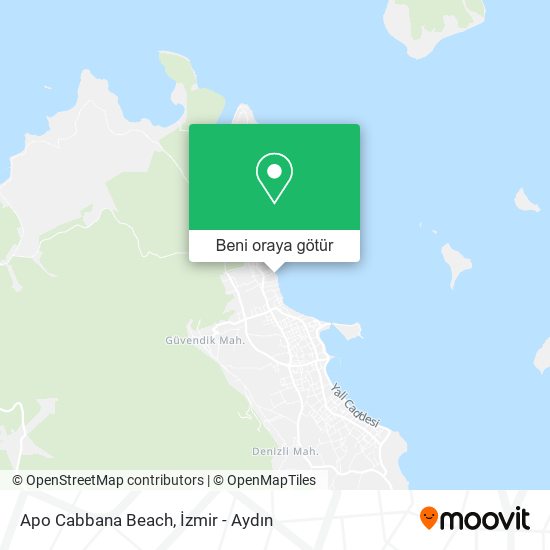 Apo Cabbana Beach harita