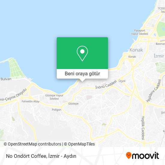 No Ondört Coffee harita