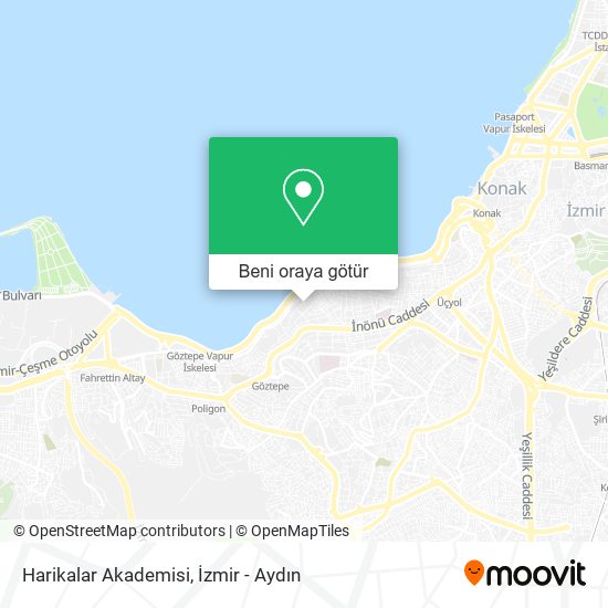 Harikalar Akademisi harita