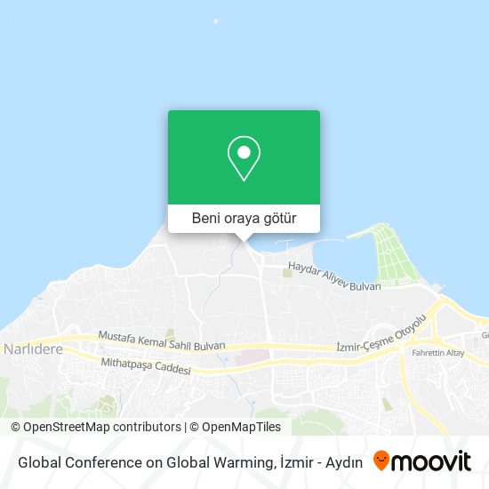 Global Conference on Global Warming harita