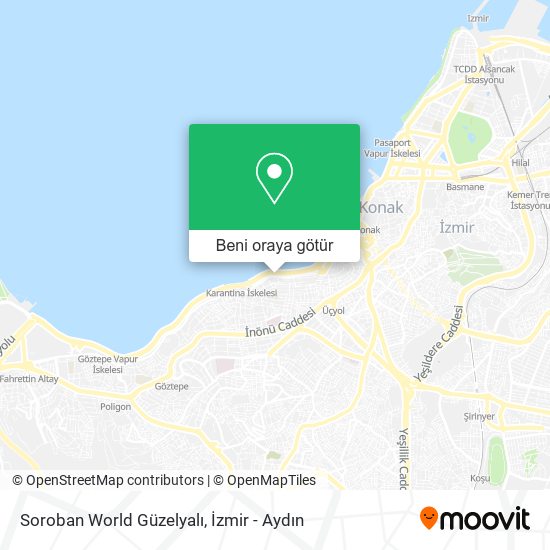 Soroban World Güzelyalı harita