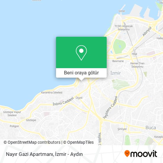 Nayır Gazi Apartmanı harita