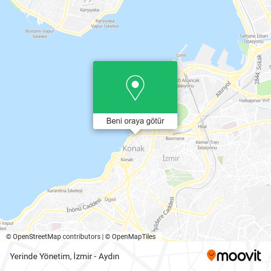 Yerinde Yönetim harita