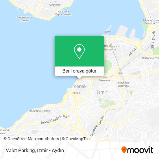 Valet Parking harita