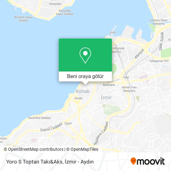 Yoro S Toptan Takı&Aks harita