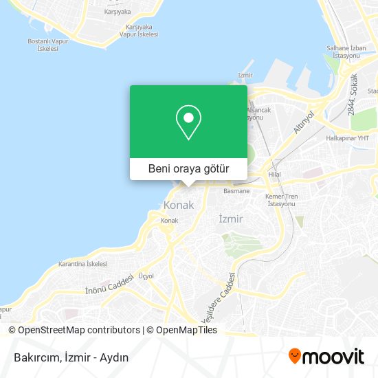 Bakırcım harita