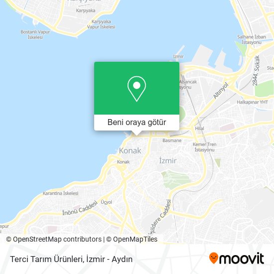 Terci Tarım Ürünleri harita