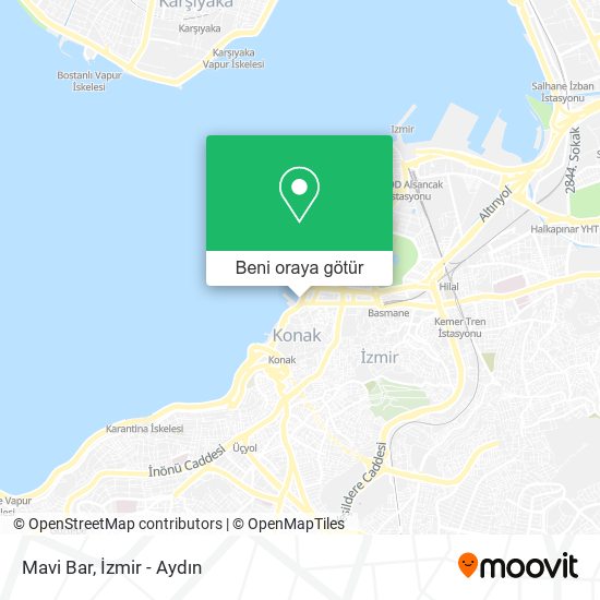Mavi Bar harita